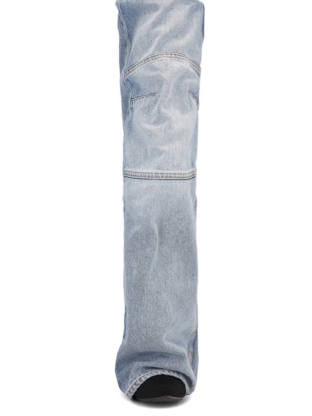 Balenciaga New Flex 90 denim pantaboots SOLD OUT EVERYWHERE ( WORN ONCE)